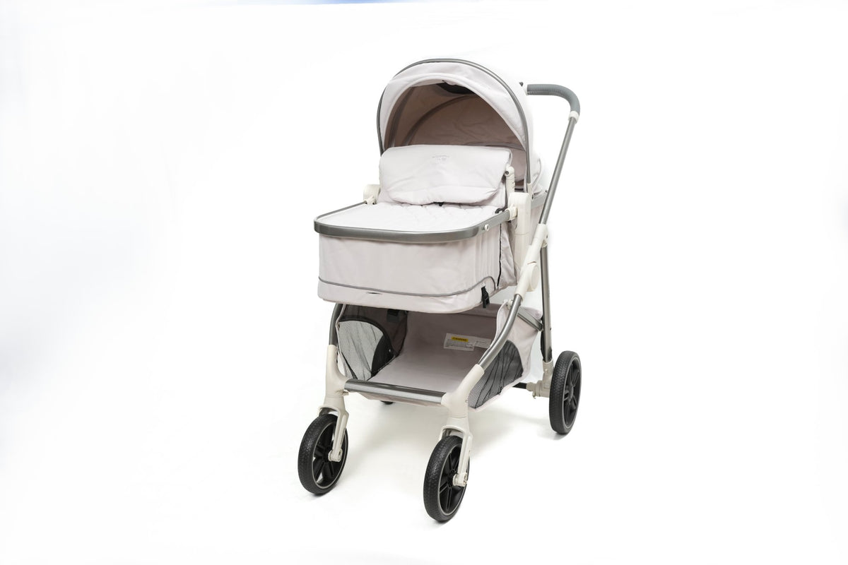 Poussette Titou Kids 2 en 1 - Blanc