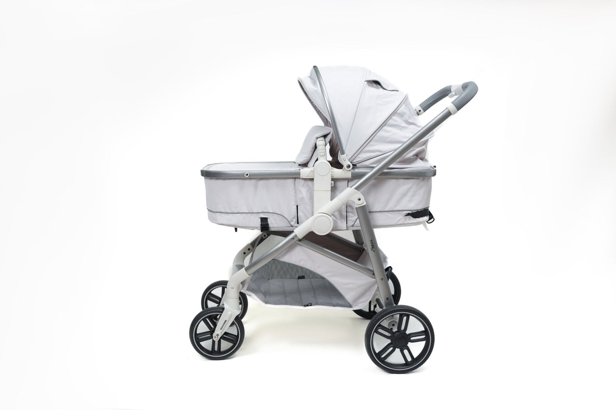 Poussette Titou Kids 2 en 1 - Blanc