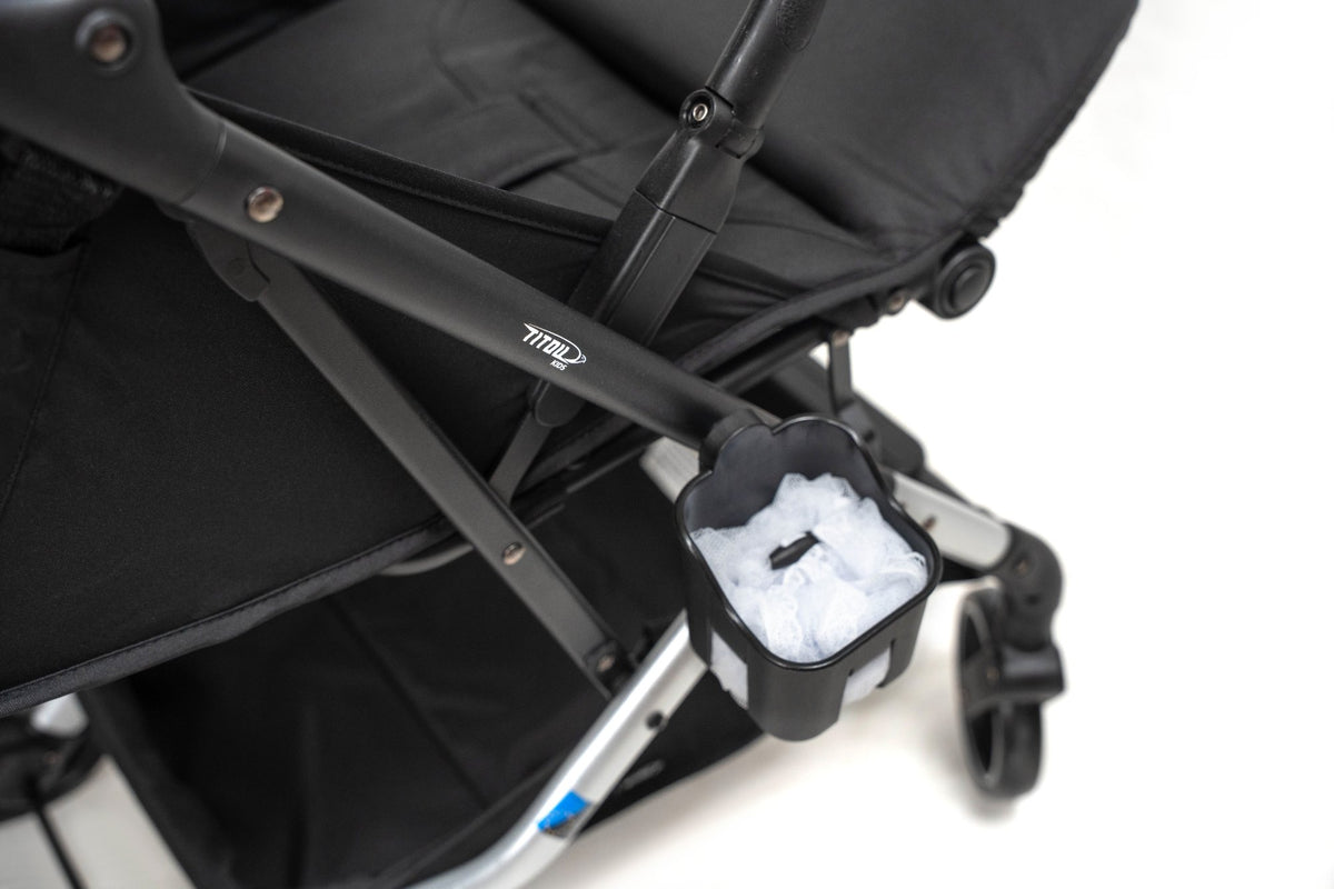 Poussette bébé Titou Kids Travel - Noir