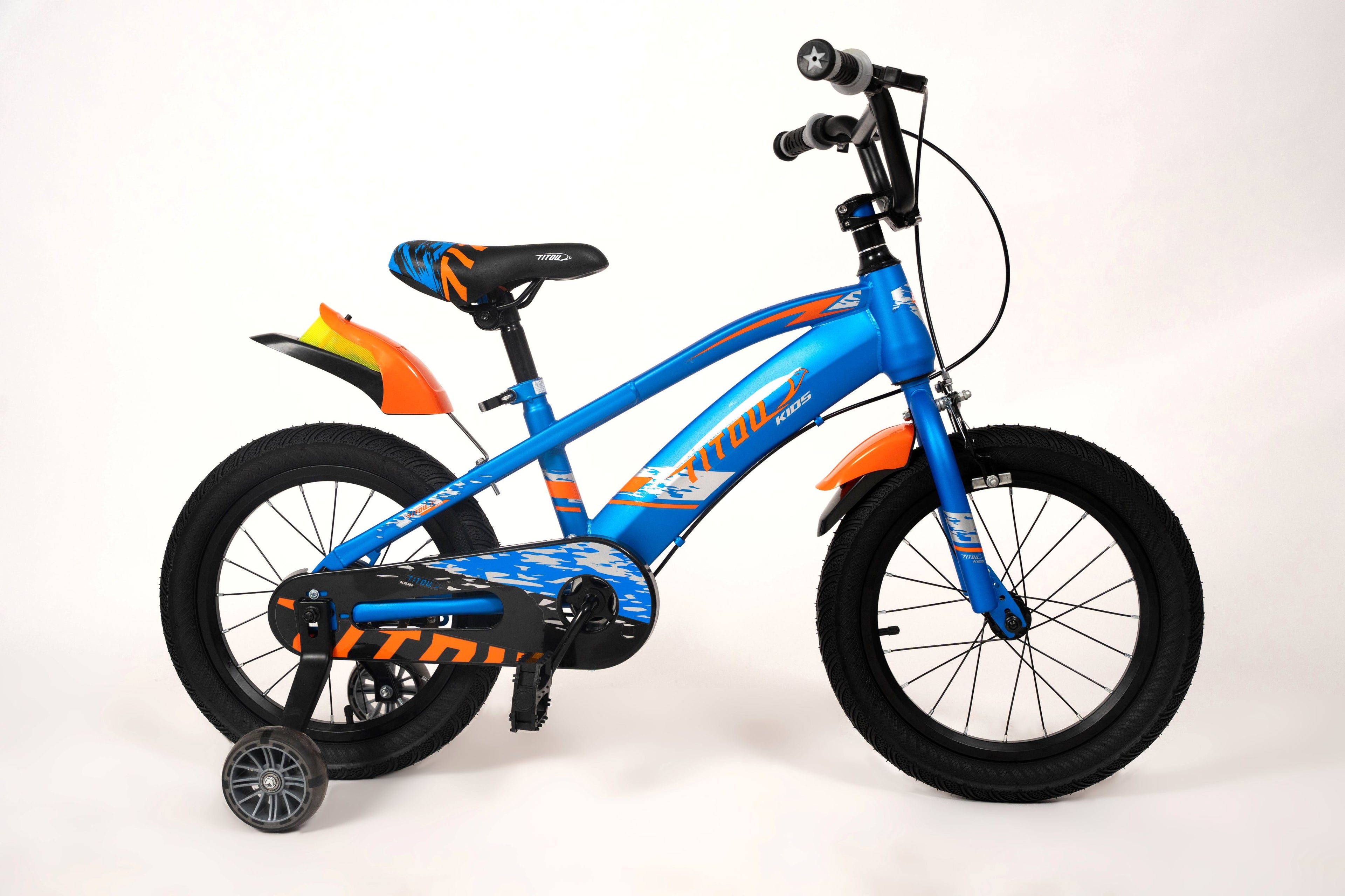 Vélo Titou Kids 16" Sport – Vélo Enfant Style BMX avec Stabilisateurs