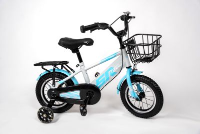 Vélo Titou Kids 12" – Premier Vélo Enfant avec Panier, Porte-bagages et Stabilisateurs
