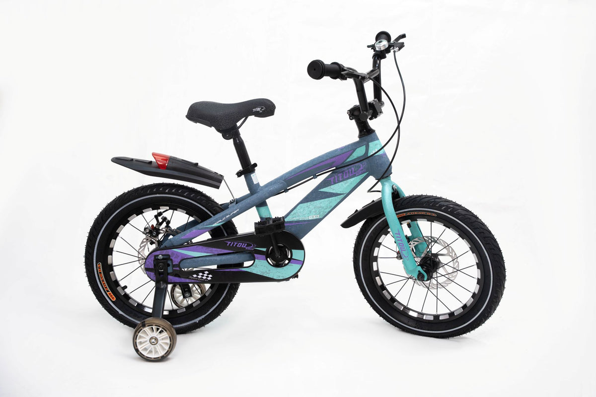 Vélo Titou Kids 16" Racer – Vert Turquoise