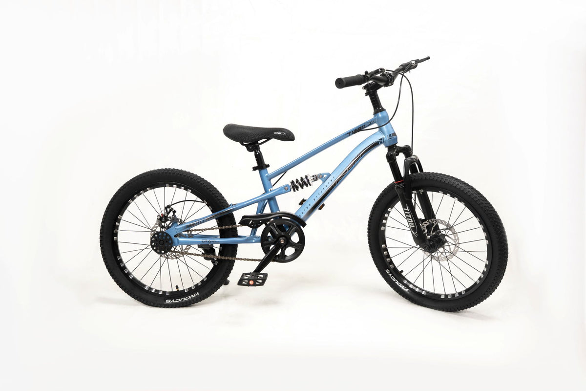 Vélo Titou Kids 20" Full – VTT Enfant Tout Suspendu avec Freins à Disque | TSLJZ20