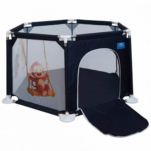 Parc Bébé Premium Titou Kids - Bleu Marine